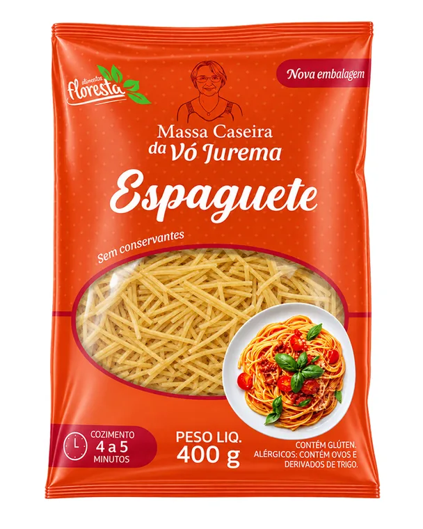 Espaguete Floresta