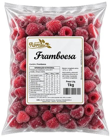 Framboesa da linha Food Floresta