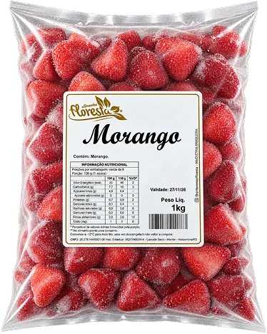 Morango da linha Food Floresta