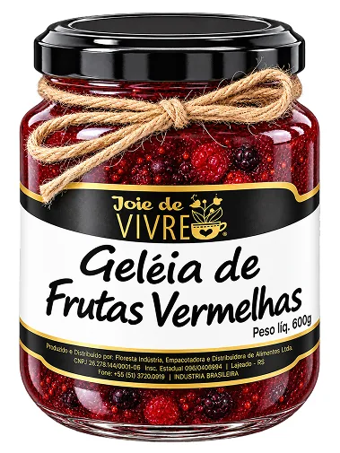 Frutas Vermelhas da linha Food Floresta