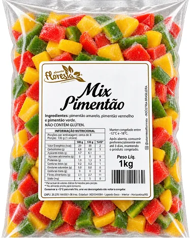 Mix Pimentão da linha Food Floresta