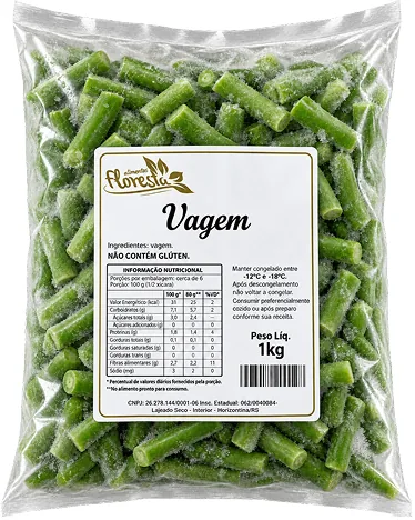 Vagem da linha Food Floresta