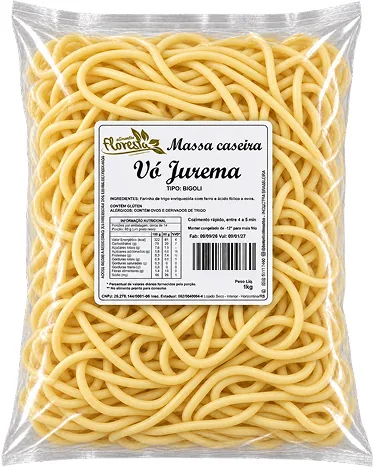 Bigoli da linha Food Floresta