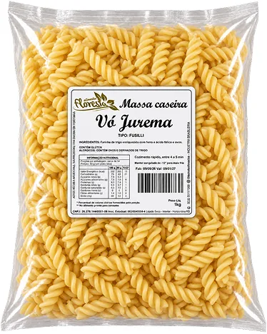Fusilli da linha Food Floresta